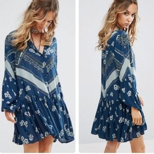 Free People Flowing Fun Dress